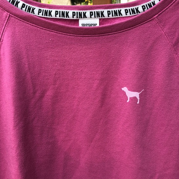 PINK Victoria's Secret Tops - <VS PINk> Open back sweatshirt 😍